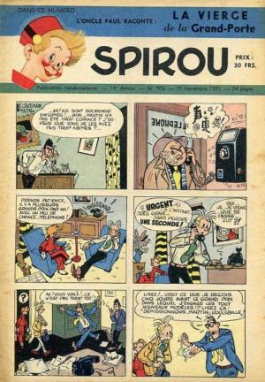 Spirou 709 - L'oncle Paul raconte : La Vierge de la Grand-Porte