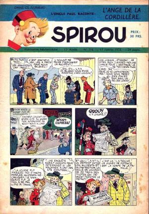 Spirou 718 - L'oncle Paul raconte : L'Ange de la cordillère.