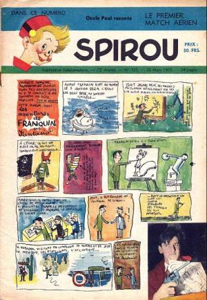 Spirou 727 - Oncle Paul raconte le premier match aérien