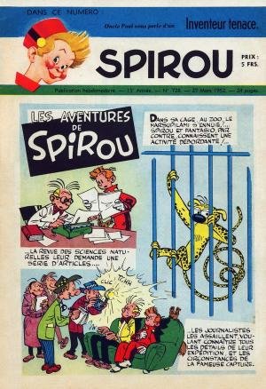 Spirou 728 - Oncle Paul vous parle d'un inventeur tenace.
