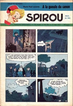 Spirou 733 - Oncle Paul raconte à la gueule du canon