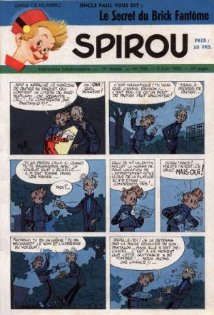 Spirou 738 - Oncle Paul vous dit : Le secret du brick fantôme 