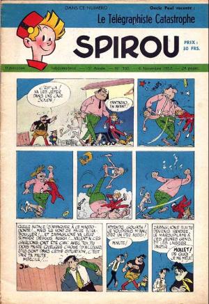 Spirou 760 - Le télégraphiste catastrophe 