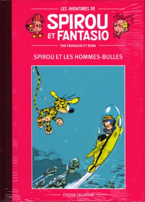 couverture, jaquette Les aventures de Spirou et Fantasio 17  - Spirou et les hommes-bullesKiosque dos toilés  (Altaya S.A.) BD