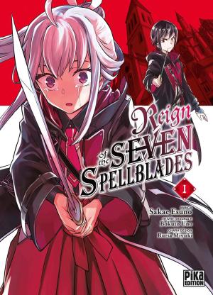 couverture, jaquette Reign of the seven Spellblades 1  (Pika) Manga