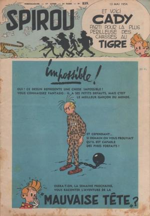 Spirou 839 - Impossible !