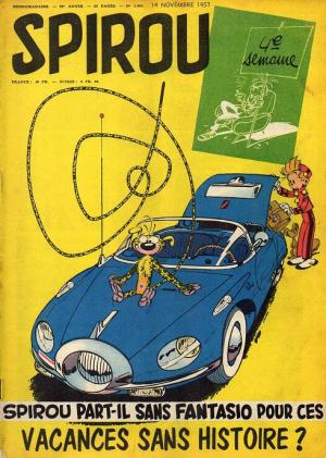 Spirou 1022 - Spirou part-il sans Fantasio pour ces vacances sans histoire ?