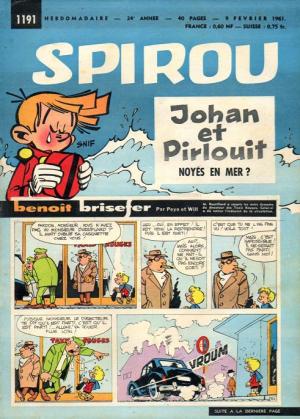 Spirou 1191 - Johan et Pirlouit noyés en mer ?