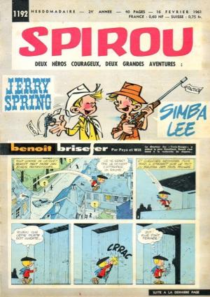 Spirou 1192 - Jerry Spring - Simba Lee