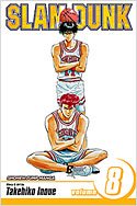 couverture, jaquette Slam Dunk 8 Américaine (Viz media) Manga
