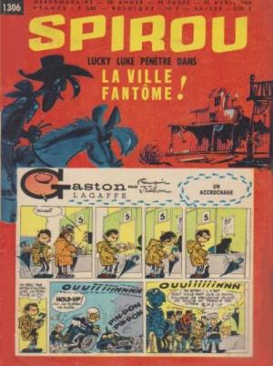 Spirou 1306 - Lucky Luke pénètre dans la ville fantôme !