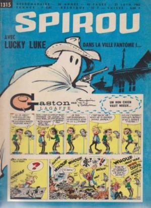 Spirou 1315 - Avec Lucky Luke dans la ville fantôme !...