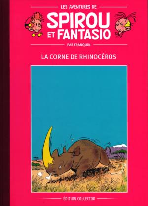 couverture, jaquette Les aventures de Spirou et Fantasio 6  - La corne du rhinocérosKiosque dos toilés  (Altaya S.A.) BD