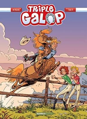 couverture, jaquette Triple galop 8 Top humour (bamboo) BD