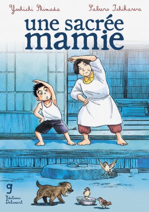 couverture, jaquette Une Sacrée Mamie 9  (Delcourt Manga) Manga