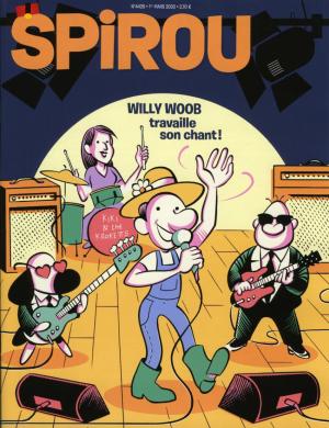 Spirou 4429 - Willy Woob travaille son chant !