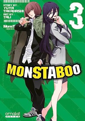 couverture, jaquette MonsTABOO 3  (omaké books) Manga
