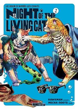 couverture, jaquette Nyaight of the Living Cat 2  (mangetsu) Manga