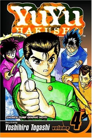 couverture, jaquette YuYu Hakusho 4 Américaine (Viz media) Manga