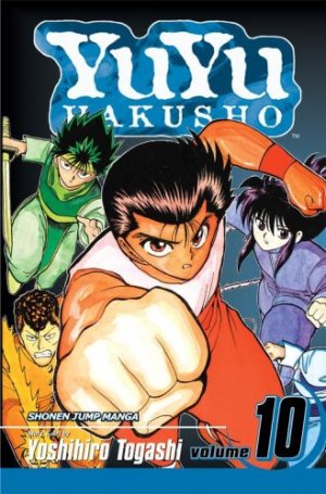 couverture, jaquette YuYu Hakusho 10 Américaine (Viz media) Manga