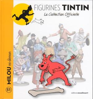 Figurines tintin la collection officielle 51 - Milou mi-démon - Le livret