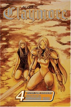 couverture, jaquette Claymore 4 Américaine (Viz media) Manga
