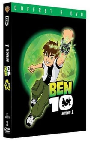 couverture, jaquette Ben 10 1  - Saison 1 (Warner Home Vidéo) Série TV