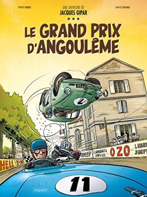 couverture, jaquette Une aventure de Jacques Gipar 11  - Le grand prix d'Angoulème (paquet bd) BD