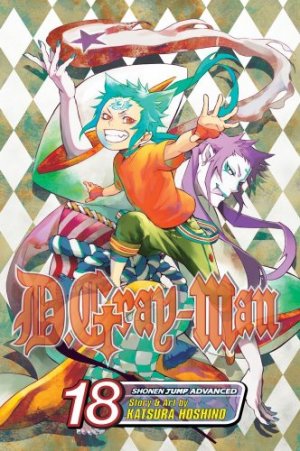 couverture, jaquette D.Gray-Man 18 Américaine (Viz media) Manga