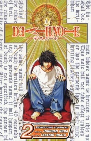 couverture, jaquette Death Note 2 Américaine (Viz media) Manga