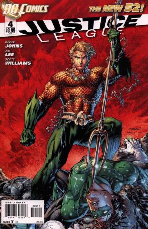 Justice League 4 - variant cover Jim Lee