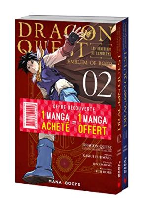 Dragon Quest - Les Héritiers de l'Emblème pack découverte tome 1 et 2 1 Manga