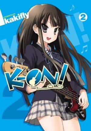 couverture, jaquette K-ON! 2 Américaine (Yen Press) Manga