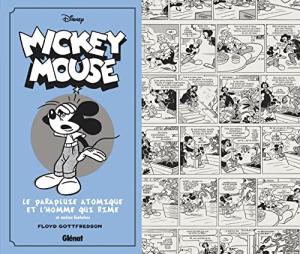 couverture, jaquette Mickey Mouse par Floyd Gottfredson 9  - 1946 / 1948 - Le parapluie atomique et l'homme qui rime et autres histoiresTPB hardcover (souple) (glénat bd) Comics