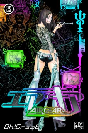 couverture, jaquette Air Gear 25  (Pika) Manga