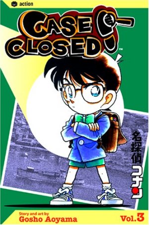 couverture, jaquette Detective Conan 3 Américaine (Viz media) Manga
