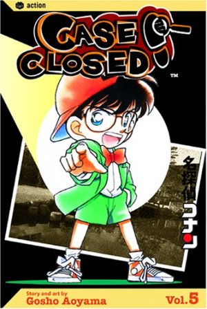 couverture, jaquette Detective Conan 5 Américaine (Viz media) Manga