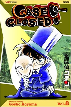 couverture, jaquette Detective Conan 8 Américaine (Viz media) Manga