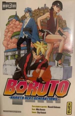 couverture, jaquette Boruto  collector Fnac (kana) Manga