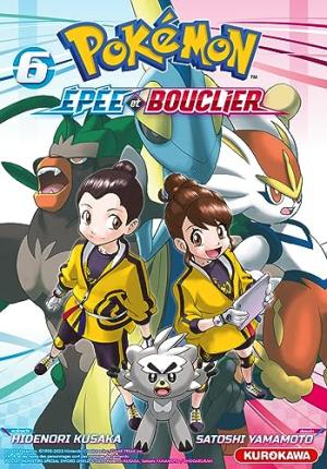 couverture, jaquette Pokemon Épée et Bouclier 6  (Kurokawa) Manga