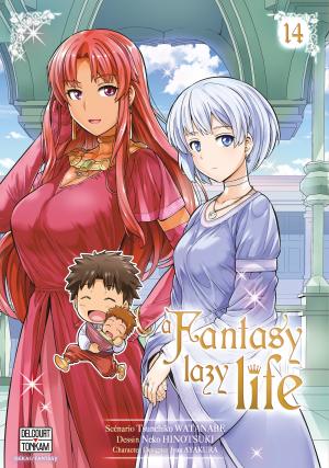 couverture, jaquette A Fantasy Lazy Life 14  (delcourt / tonkam) Manga