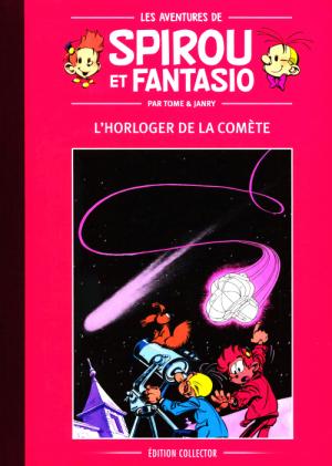 couverture, jaquette Les aventures de Spirou et Fantasio 36  - L'horloger de la comèteKiosque dos toilés  (Altaya S.A.) BD