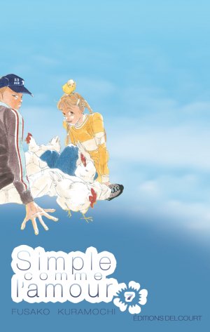 couverture, jaquette Simple comme l'amour 7  (Delcourt Manga) Manga