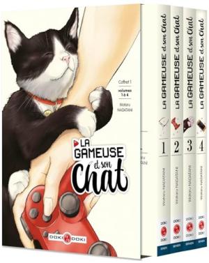 couverture, jaquette La Gameuse et son Chat 1  - Coffret vol. 1 à 4Coffret (bamboo) Manga
