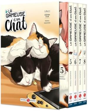 couverture, jaquette La Gameuse et son Chat 2  - Coffret vol. 5 à 8Coffret (bamboo) Manga
