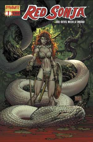 Red Sonja 1 - The Message - Michael Turner variant cover