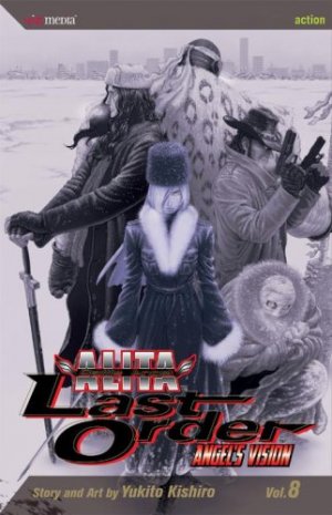 couverture, jaquette Gunnm Last Order 8 Américaine (Viz media) Manga