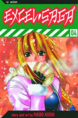 couverture, jaquette Excel Saga 4 Américaine (Viz media) Manga