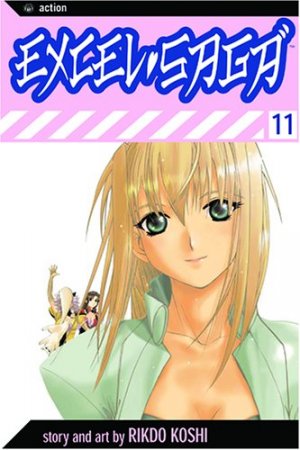 couverture, jaquette Excel Saga 11 Américaine (Viz media) Manga