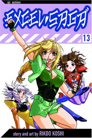 couverture, jaquette Excel Saga 13 Américaine (Viz media) Manga